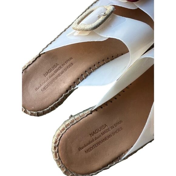 Naguisa Bruma Two Strap Slide - Anthropologie Size Size 5.5 US 36 EURO - Picture 11 of 11